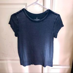 American Eagle Blue T Shirt size S